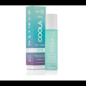 Cools setting spray